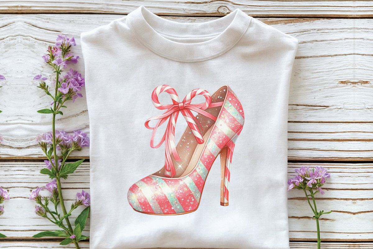 Girly Christmas Watercolor Clipart, an Illustration by CraftArtStudio (Photo 5 of 6)
