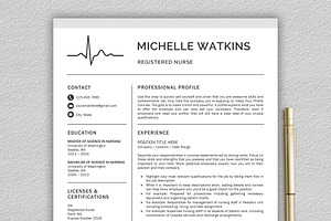 Nurse Resume / Medical CV