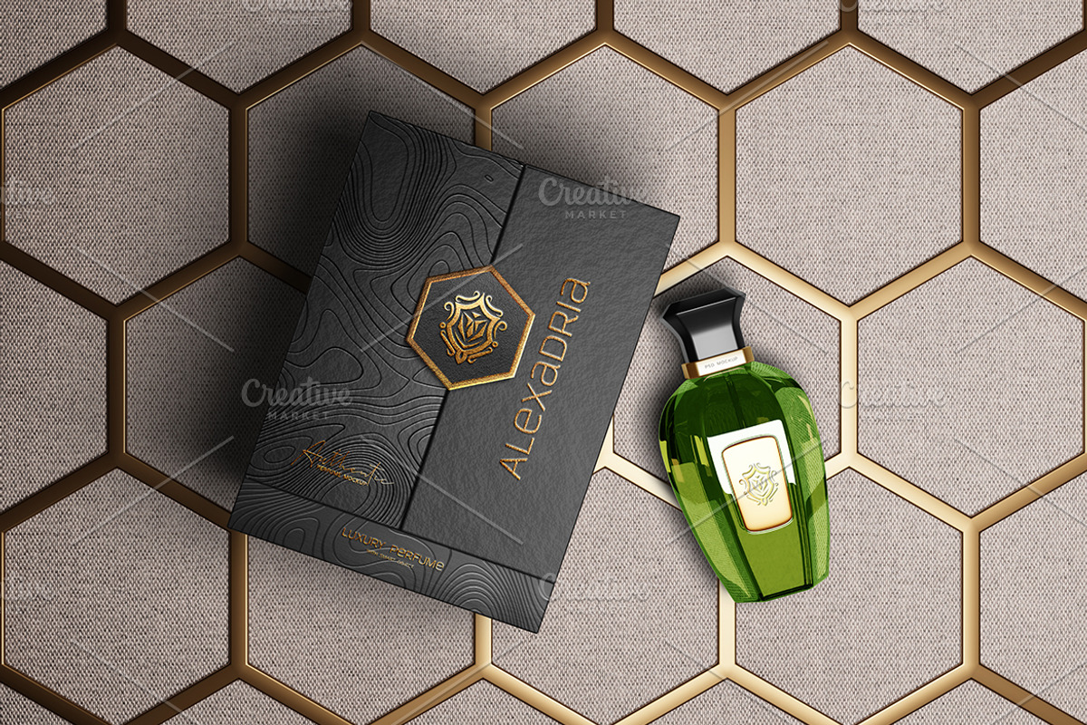 Realistic Luxury Bottle PSD Mockup, a Packaging Mockup by Artlogs x Modaldesain (Photo 3 of 4)