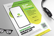 Mobile App Promotion Flyer, a Flyer Template by Aarley Kaiven (Thumbnail 2 of 4)