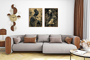 Ancient Africa G& B Wall Art Set, an Illustration by PrintablesByFranklyn (Thumbnail 5 of 7)