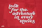 Lonely Bridges, a Serif Font by Aluyeah Studio (Thumbnail 10 of 16)