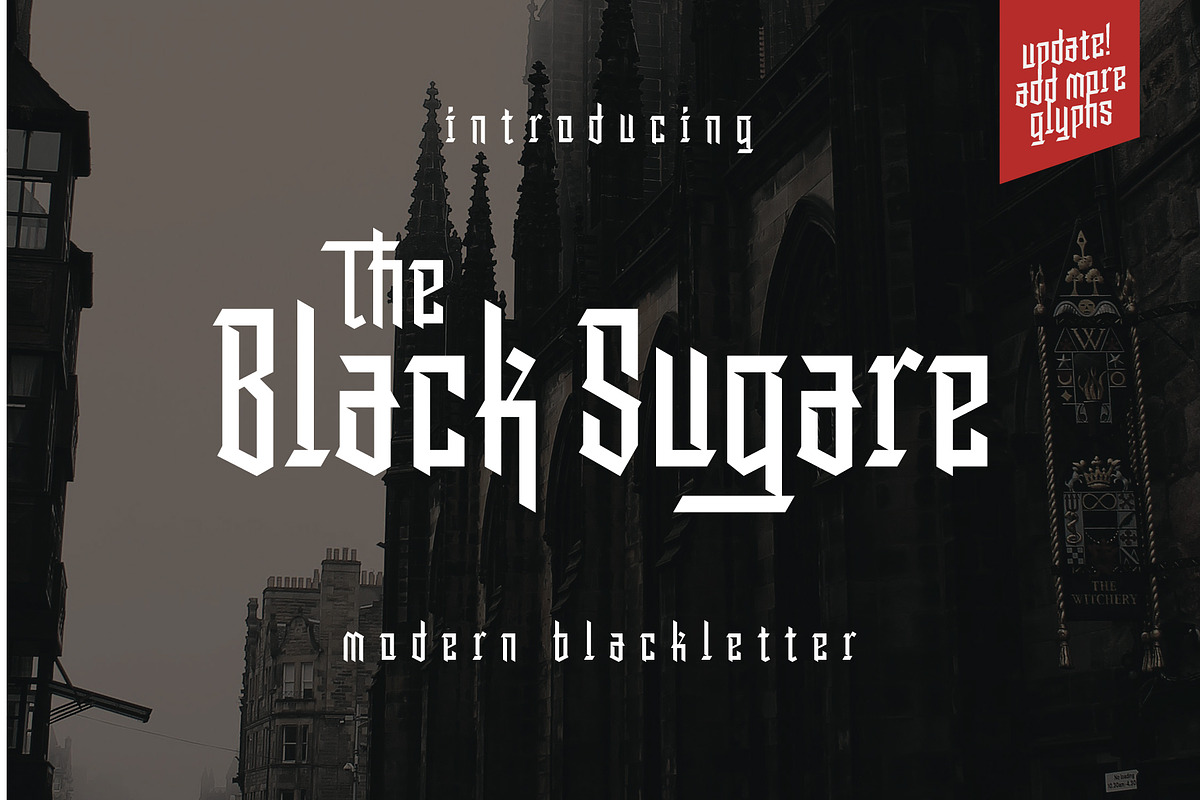 The Black Sugare [UPDATE], a Blackletter Font by Arterfak Project (Photo 1 of 11)
