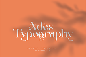 Ads - A Bold And Stylish Font