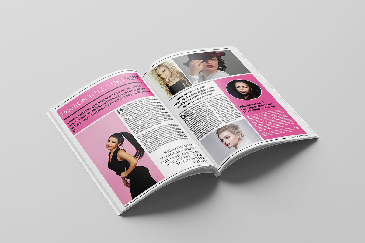 Multipurpose Magazine Template, a Magazine Template by Template Shop (Photo 8 of 23)
