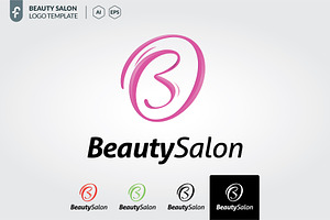 Beauty Salon Logo Template