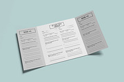 DL Gate Fold Mockup, an Advertising Mockup by Twins_studio (Thumbnail 2 of 5)