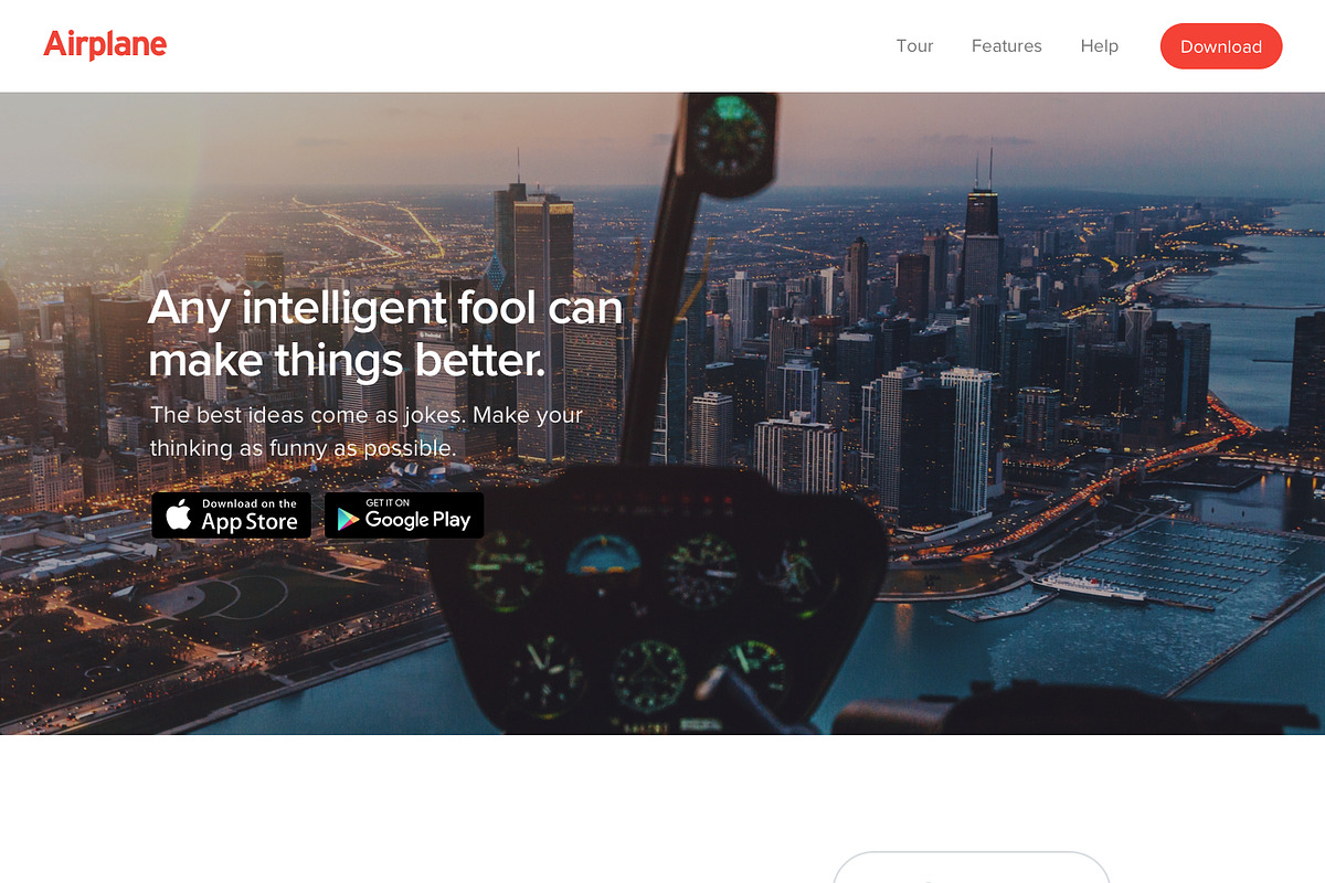 Website Template for Startups, a HTML Template by Nice, Very Nice (Photo 2 of 7)