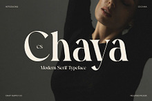 CS Chaya – Modern Serif Font