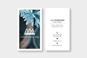 Nature Business Card Template- S48, a Business Card Template by M6 Gallery (Thumbnail 2 of 5)