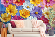 Summer Flowers, a Background Graphic by Curve Design (Thumbnail 6 of 7)