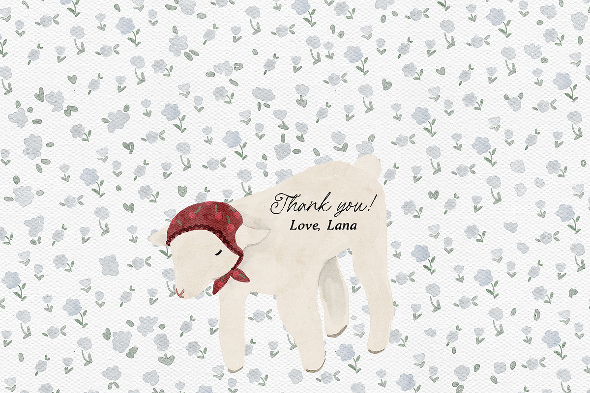 Whimsical Cottage Spring Animals, an Animal Illustration by Lana Elanor (Photo 16 of 17)