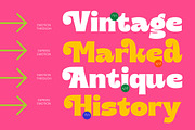 Retro Masters New Bold Display Sans, a Sans Serif Font by timelesstype.co (Thumbnail 9 of 10)