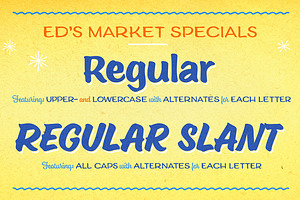 Ed's Market Regular Slant