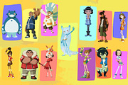 KOKO STREET PNG SET, a Person Illustration by XiXong STUDIO (Thumbnail 3 of 6)