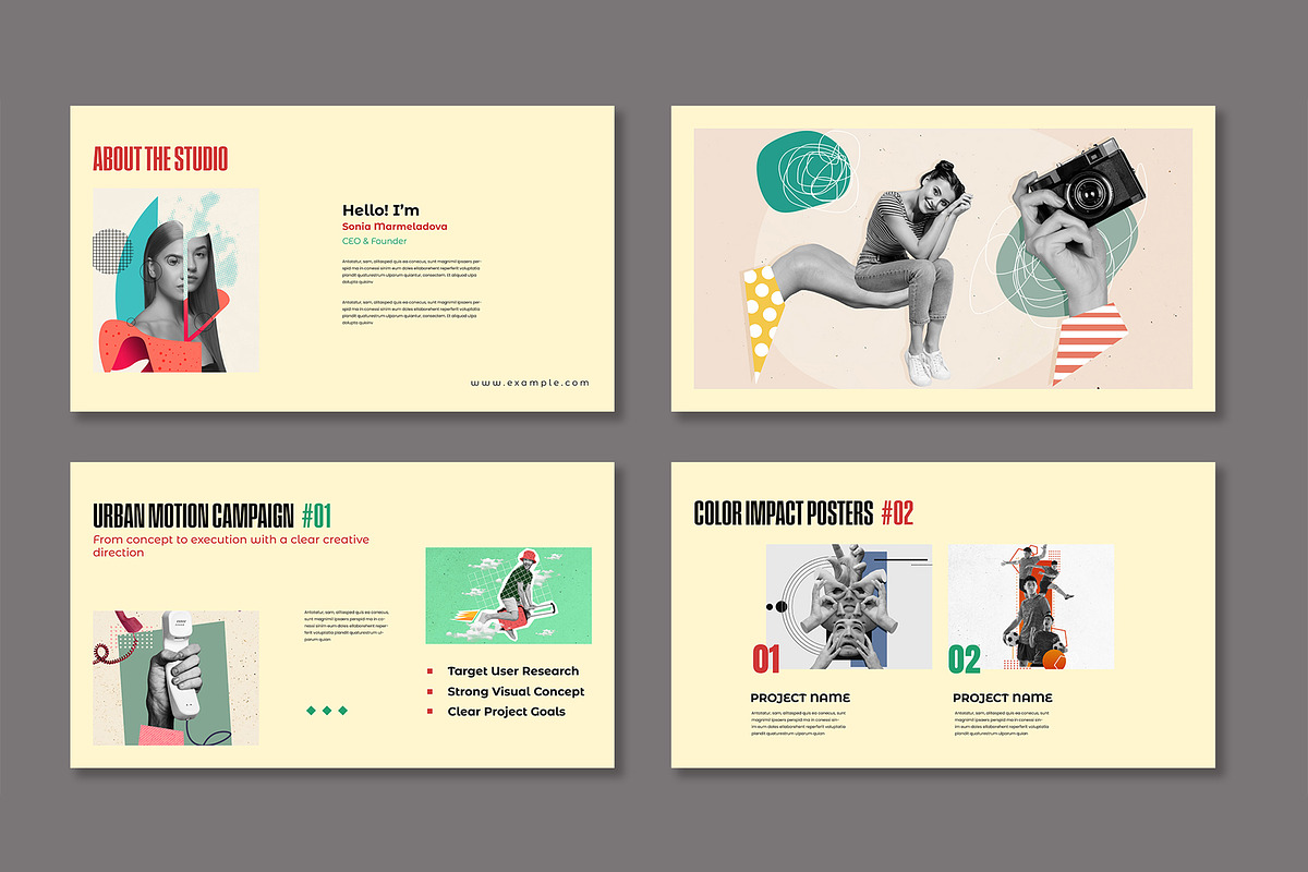 Creative Portfolio Presentation, a Presentation Template by Mighty-Slide (Photo 3 of 5)