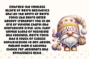 Retro ORTER GROOvy - Handwritting, a Handwritten Font by Charmingbear59.design (Thumbnail 3 of 10)