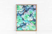 30x40 wood frame mockup 12x16 3:4, a Print Template by Grace White (Thumbnail 4 of 4)