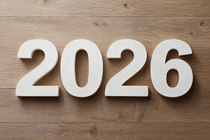 Celebrate New Year 2026 with stylish decoration and excitement, a Background Photo by OSORIOartist