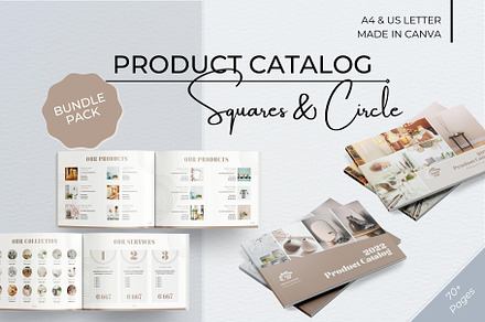 Product Catalog Canva Template