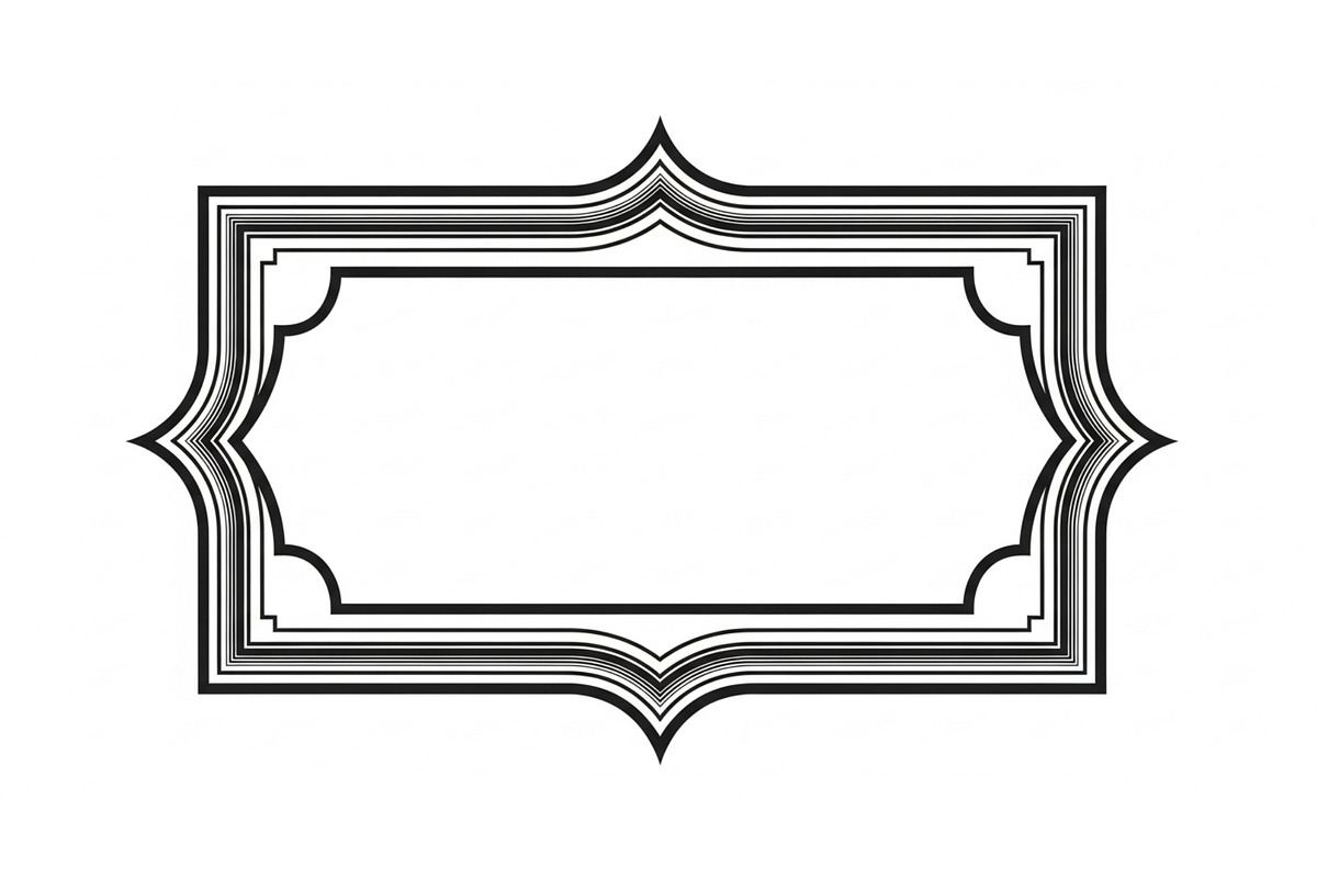 Classic Label Frame Vector Bundle, an Illustration by hafijul (Photo 11 of 30)