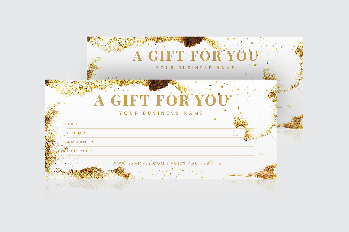 Gift Voucher Template, a Card Template by Amit Debnath (Photo 5 of 6)