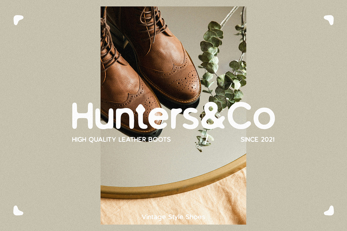 nocturnal bird - smooth vintage sans, a Sans Serif Font by Mikhail Fukurou (Photo 3 of 8)