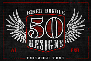 Biker Design Bundle