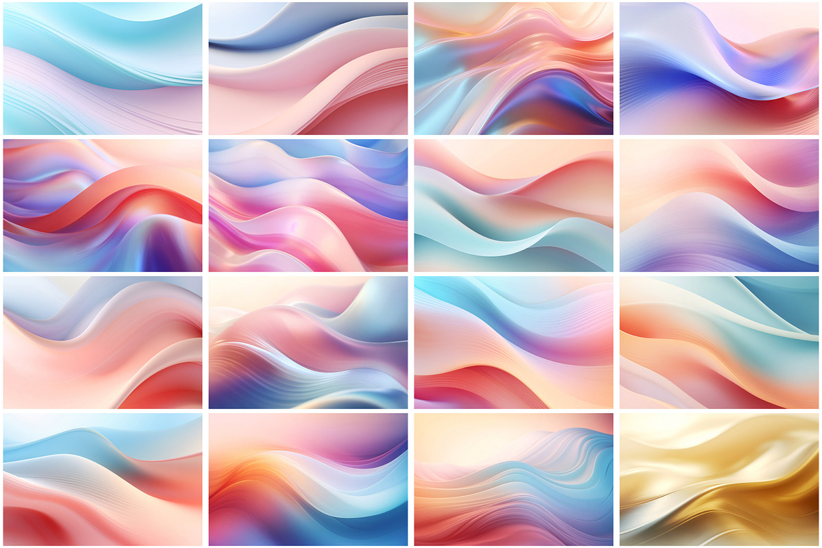 Abstract Wavy Banner Background, a Background Graphic by Forhadx5 (Photo 5 of 7)