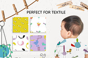 Cats pattern, a Pattern Graphic by Lineli (Thumbnail 4 of 9)