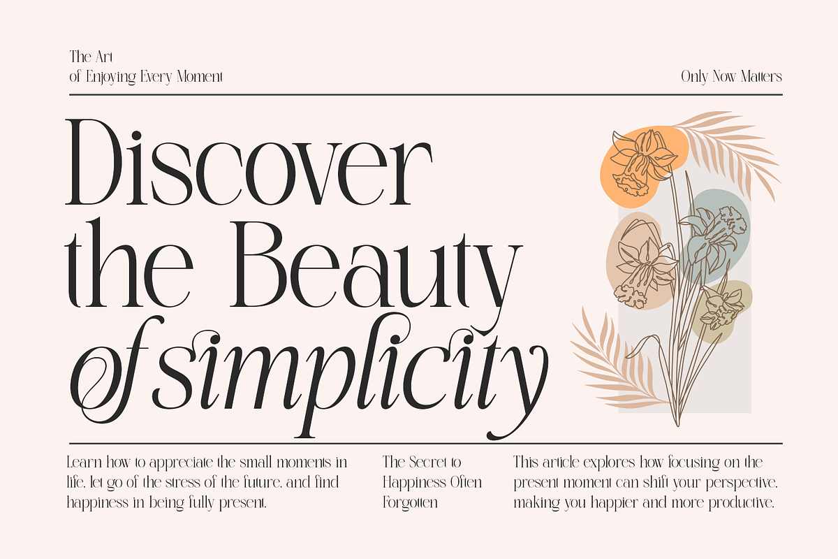 Brisme - Modern Luxury Serif Font, a Serif Font by Pixesia Studio (Photo 2 of 12)