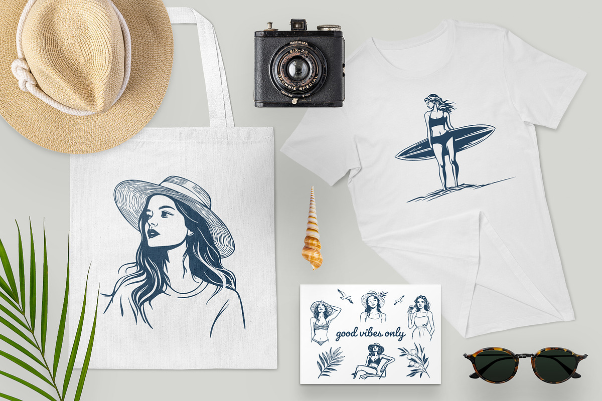 La Dolce Vita Summer Illustrations, an Object Illustration by NatalieArtShop (Photo 3 of 17)