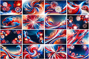 4TH OF JULY Background, a Background Graphic by Forhadx5 (Thumbnail 3 of 8)