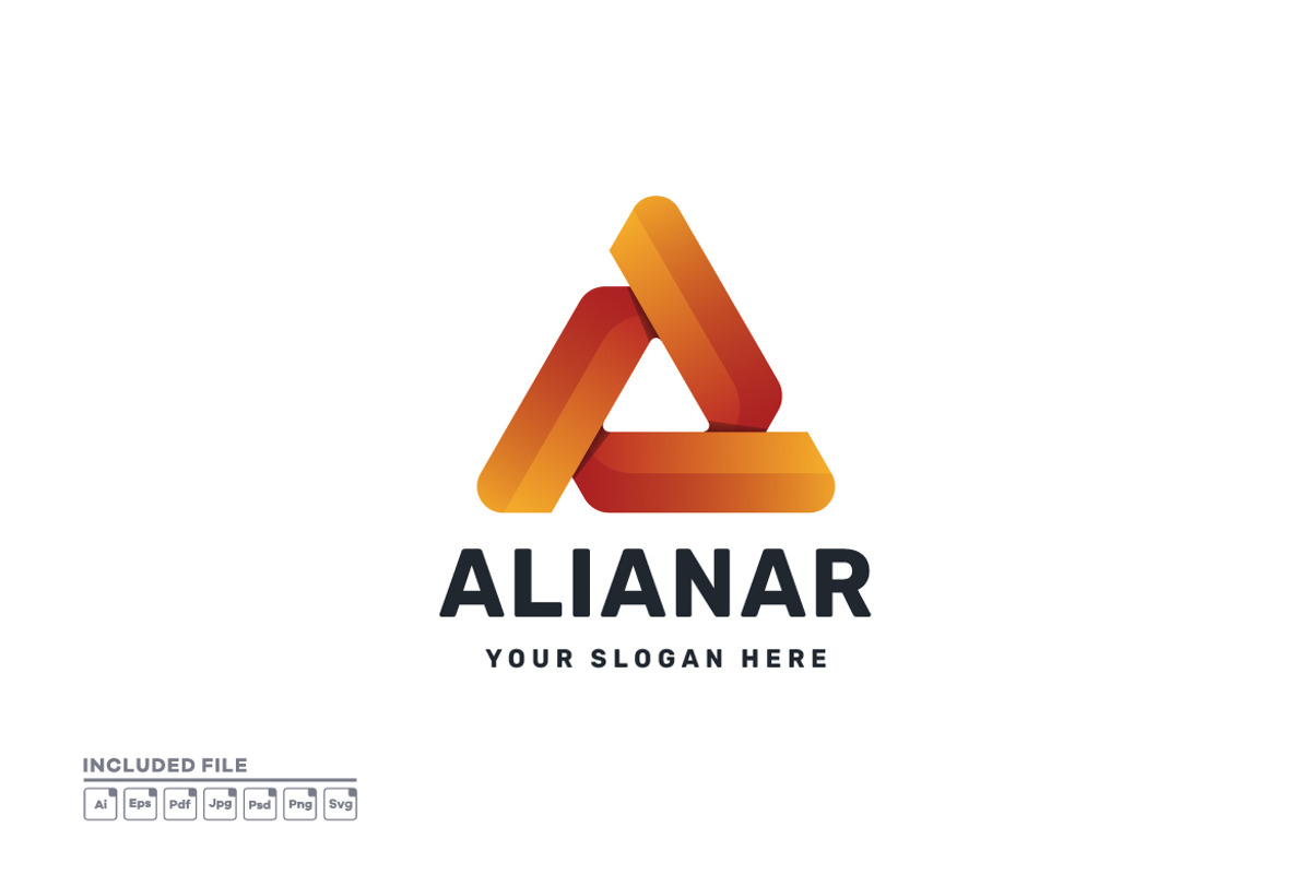 Triangle Abstract Vector Logo, a Branding & Logo Template by yuanesei