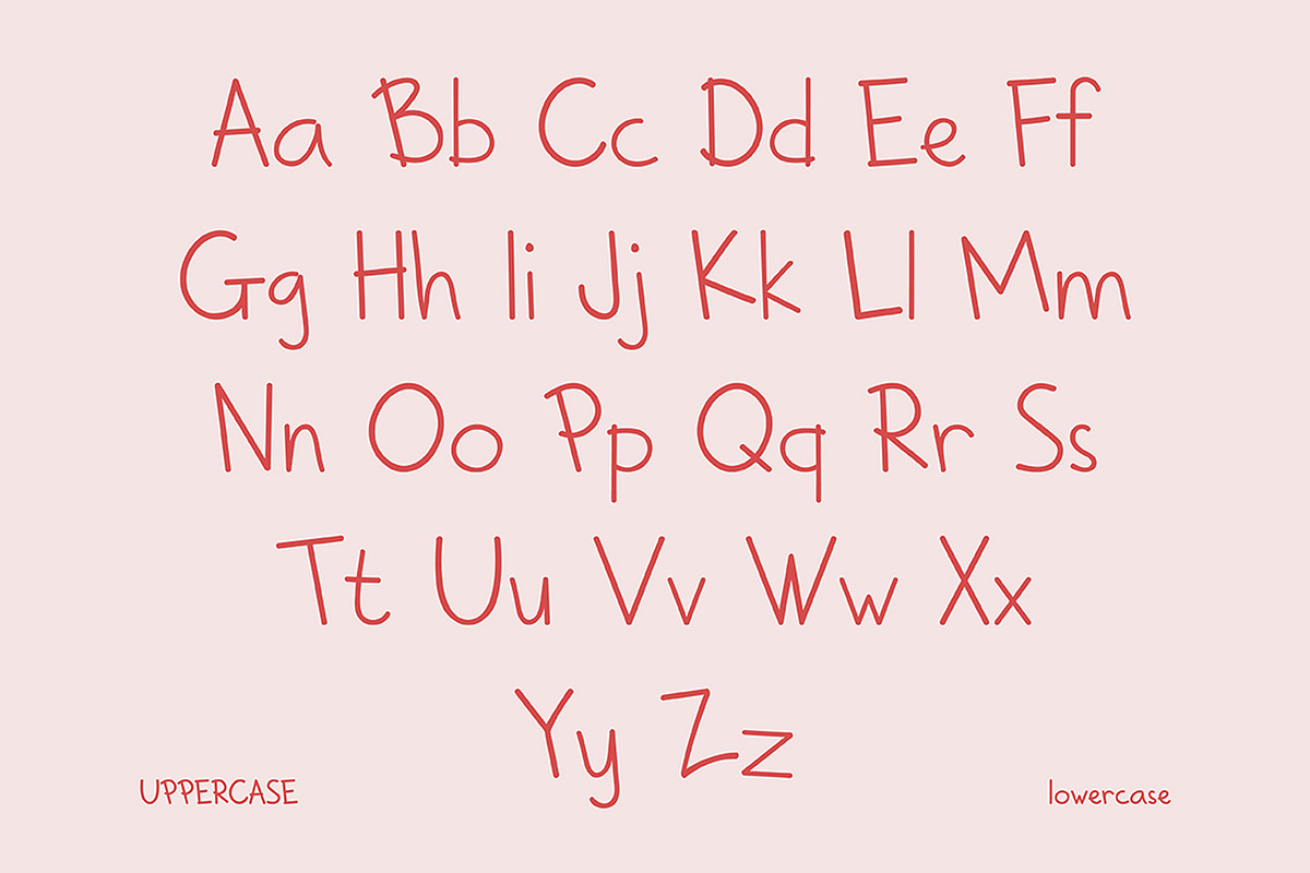 Naraa - Handwritten Font, a Handwritten Font by Mirachma Project (Photo 2 of 7)