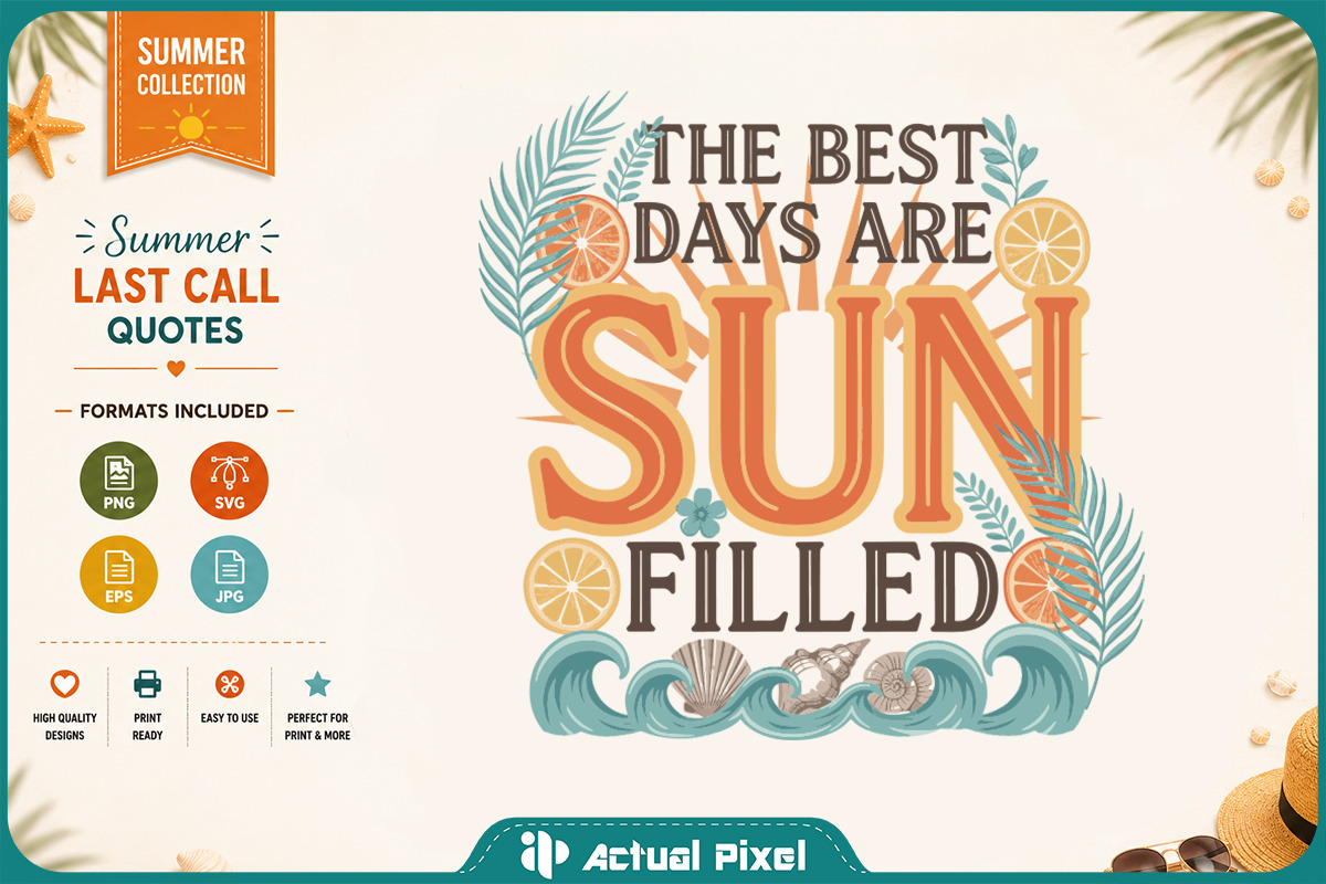 Summer Last Call Bundle, a Seasonal Illustration by Actual Pixel (Photo 21 of 23)