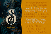 Zaphyre Antique Font, a Blackletter Font by TypeClassHeroes (Thumbnail 8 of 10)