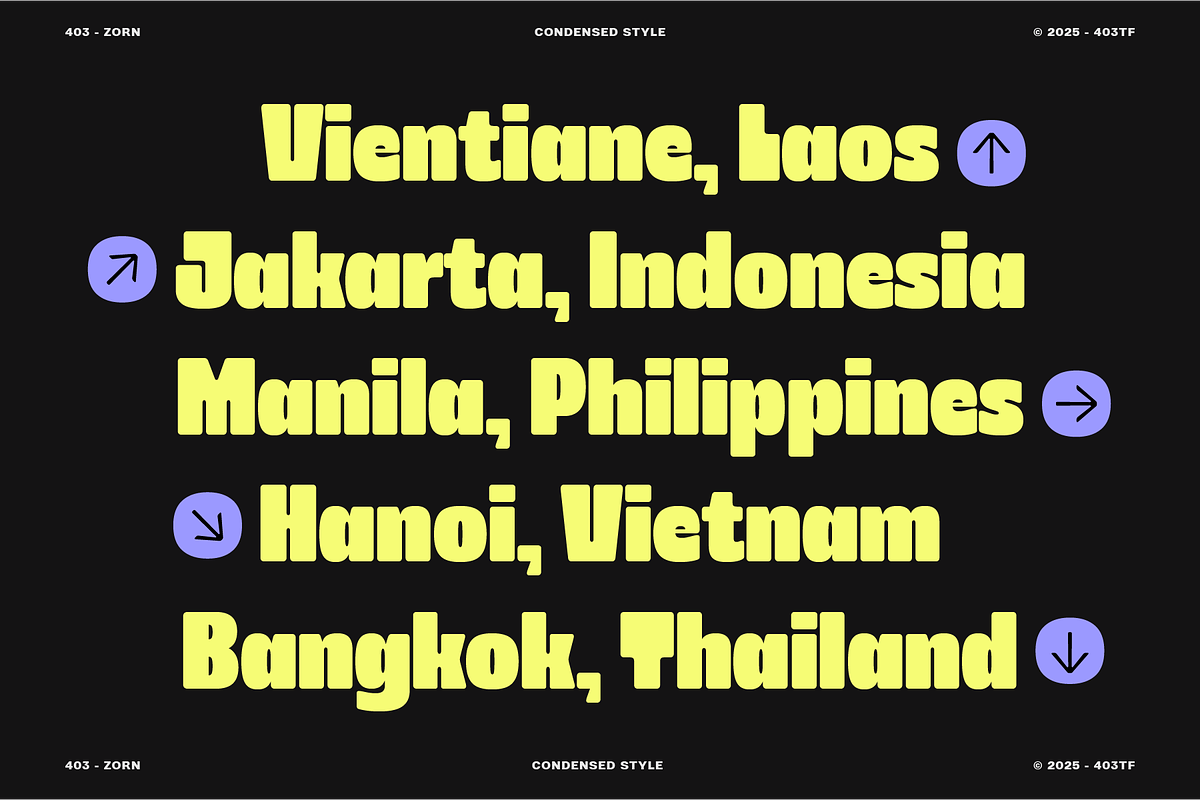 403 Zorn Variable Display Font, a Sans Serif Font by 403 Type Foundry (Photo 10 of 16)