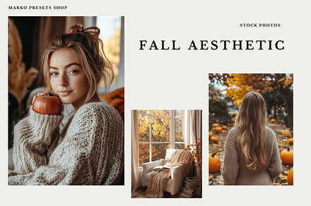 55 Autumn Stock Images Bundle, a Beauty & Fashion Photo by MarkoPresets