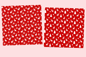 Christmas Pattern. Reindeer Pattern