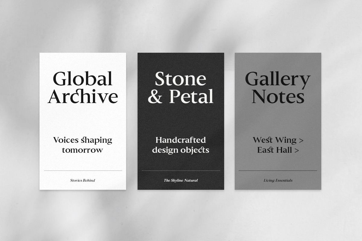 Slingera - Display Serif, a Serif Font by Attract Studio (Photo 7 of 17)