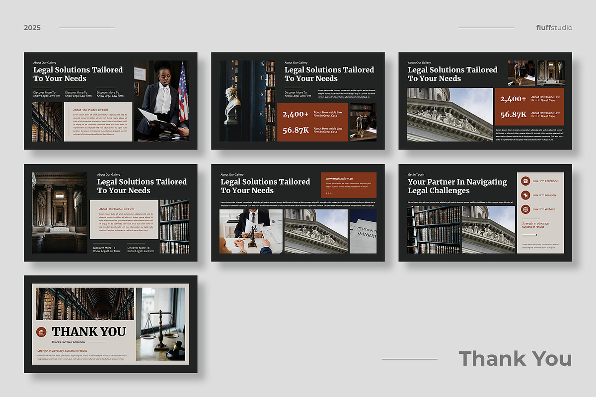 Law Firm Google Slides Template, a Presentation Template by fluffstudio (Photo 4 of 4)