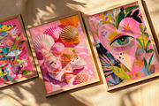 112 Tropical Prints Gallery, a Background Graphic by Feelsoul (Thumbnail 3 of 14)