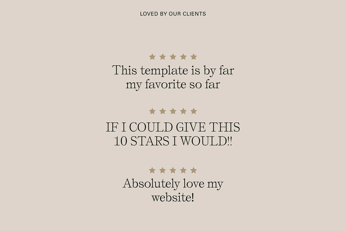 Squarespace Template Interior Design, a Squarespace Template by The Soft Voice (Photo 7 of 9)