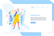 Medical service concept, a Healthcare Illustration by Good Studio (Thumbnail 1 of 3)