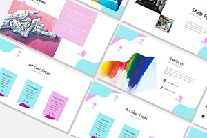 Art Studio Google Slides Template