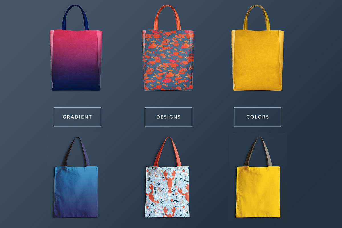 Tote Bag Mockup, a Product Mockup by Designertale (Photo 5 of 9)