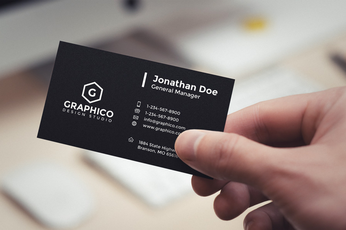 Simple Corporate Business Card - 19, a Business Card Template by ND Design (Photo 2 of 5)