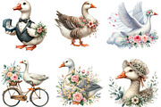 Wedding Goose Clipart, an Illustration by Designking (Thumbnail 3 of 4)