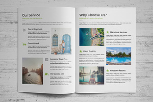 Holiday Travel Brochure Design V4